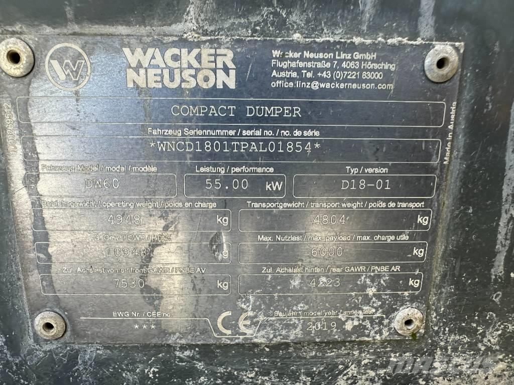 Wacker Neuson DW 60 Väikekallurid