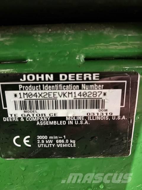 John Deere Gator TE Kommunaalteenuste tehnika