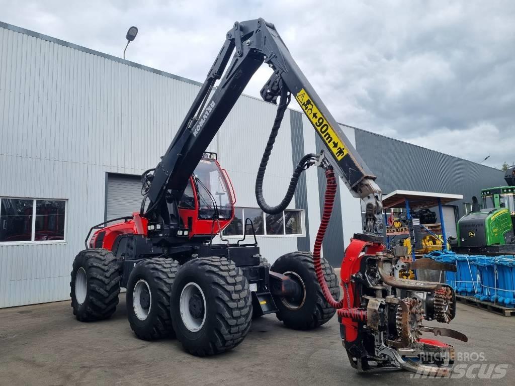 Komatsu 951 Harvesterid