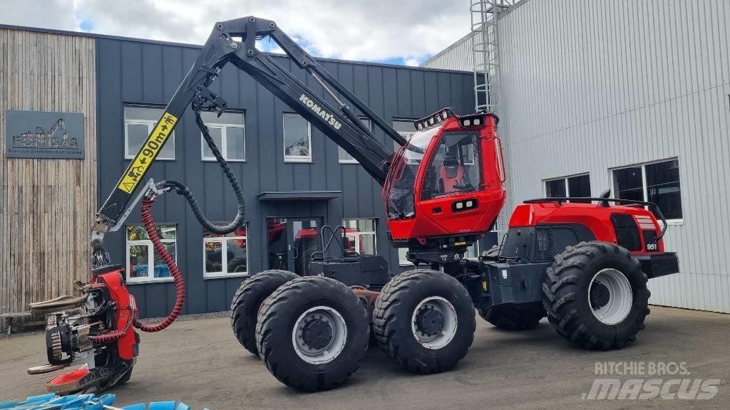 Komatsu 951 Harvesterid