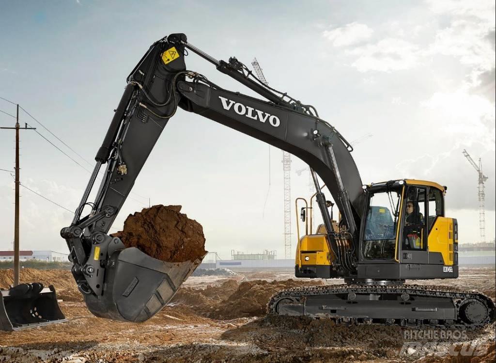 Volvo ECR 145 EL Roomikekskavaatorid