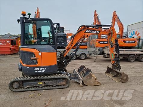 Doosan DX 27 Z - 7 Miniekskavaatorid < 7 t
