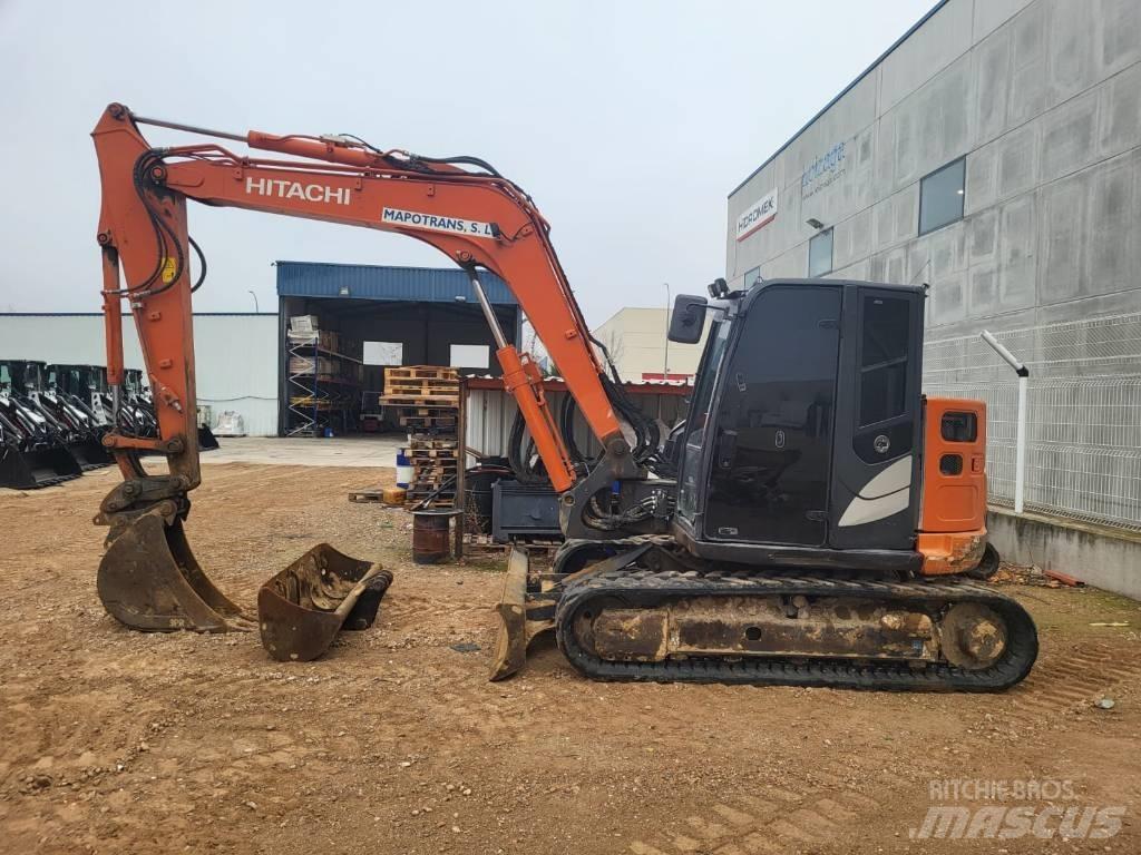 Hitachi ZX 85 US B-6 Väikeekskavaatorid 7t-12t