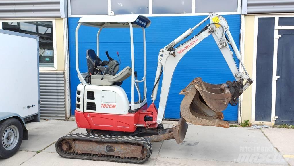 Takeuchi TB 215 R Miniekskavaatorid < 7 t