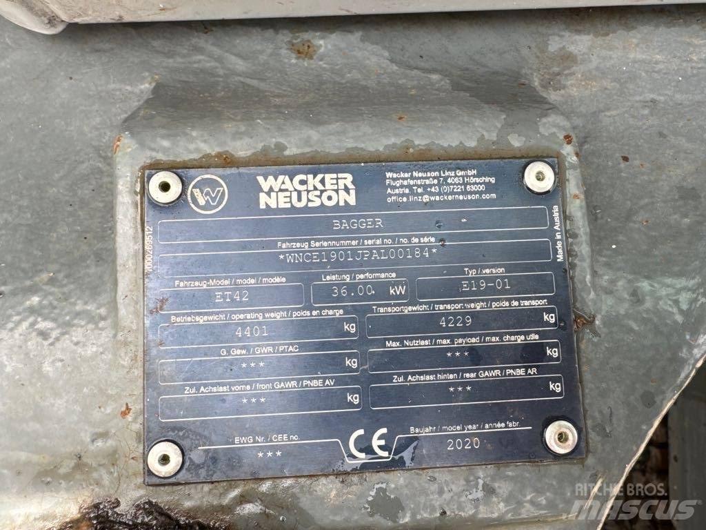 Wacker Neuson ET42 Roomikekskavaatorid