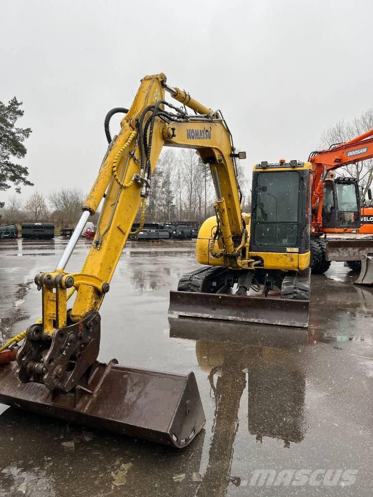 Komatsu PC 80 MR-3 Roomikekskavaatorid