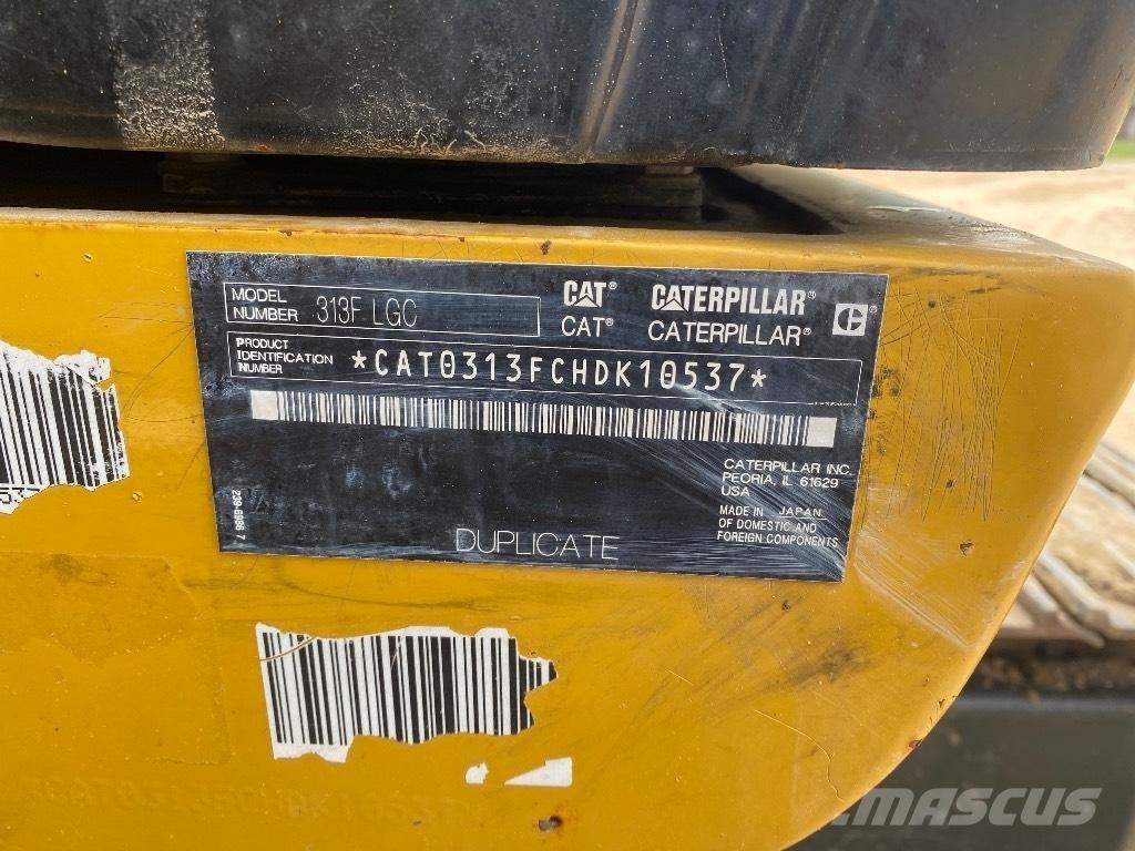 CAT 313 F LGC Roomikekskavaatorid