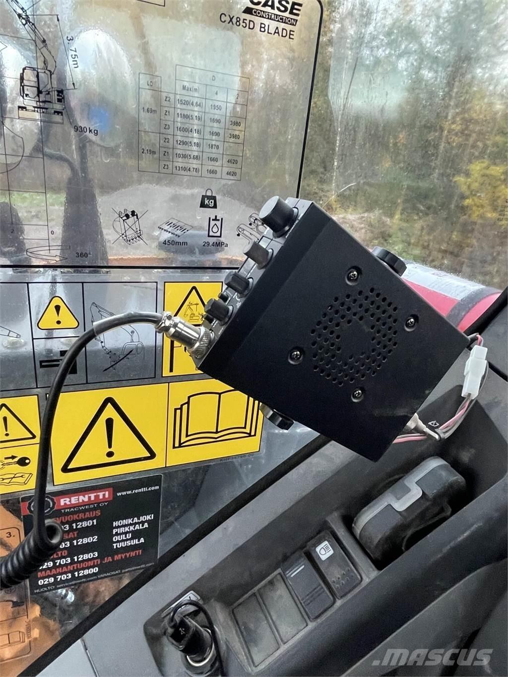 CASE CX85D SR Väikeekskavaatorid 7t-12t