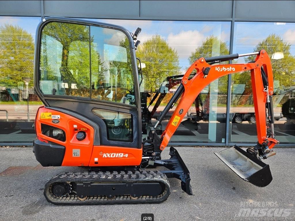 Kubota KX 019-4 Miniekskavaatorid < 7 t