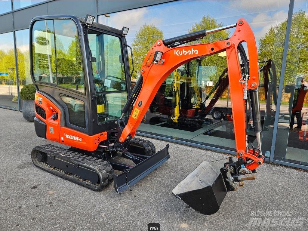 Kubota KX 019-4 Miniekskavaatorid < 7 t