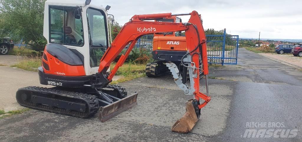 Kubota U 25-3 Miniekskavaatorid < 7 t