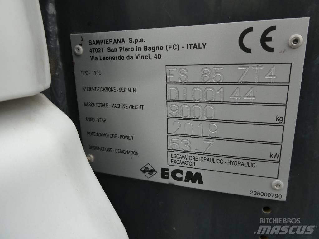 ECM ES 85 ZT4 Väikeekskavaatorid 7t-12t