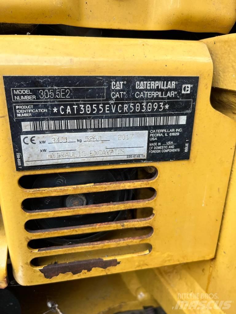 CAT 305.5 E Roomikekskavaatorid
