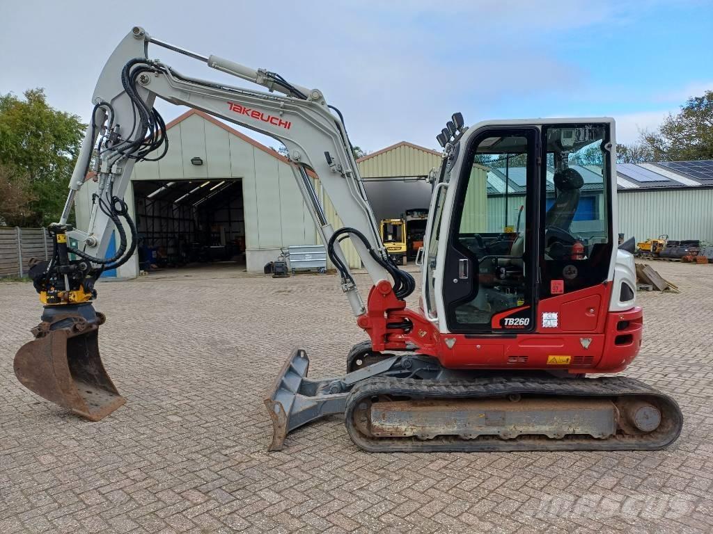 Takeuchi TB 260 Miniekskavaatorid < 7 t