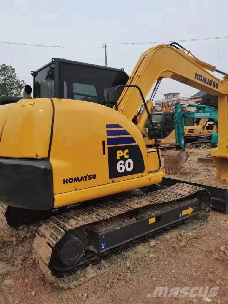 Komatsu PC 60-8 Roomikekskavaatorid