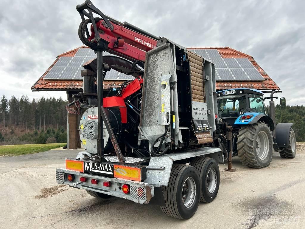 Mus-Max 8XL Puulõikurid ja halumasinad