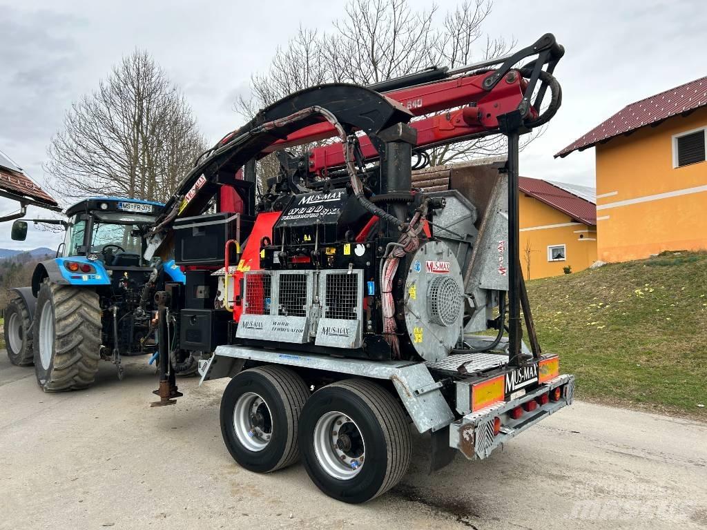 Mus-Max 8XL Puulõikurid ja halumasinad