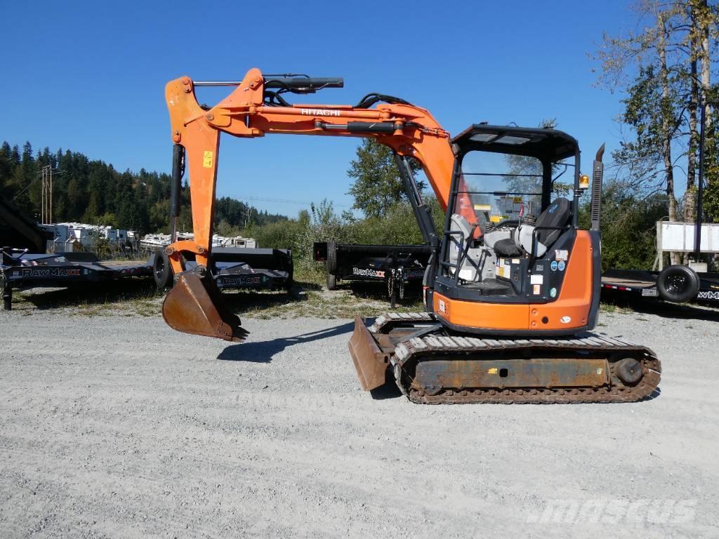 Hitachi ZX 55 UR-5B Miniekskavaatorid < 7 t