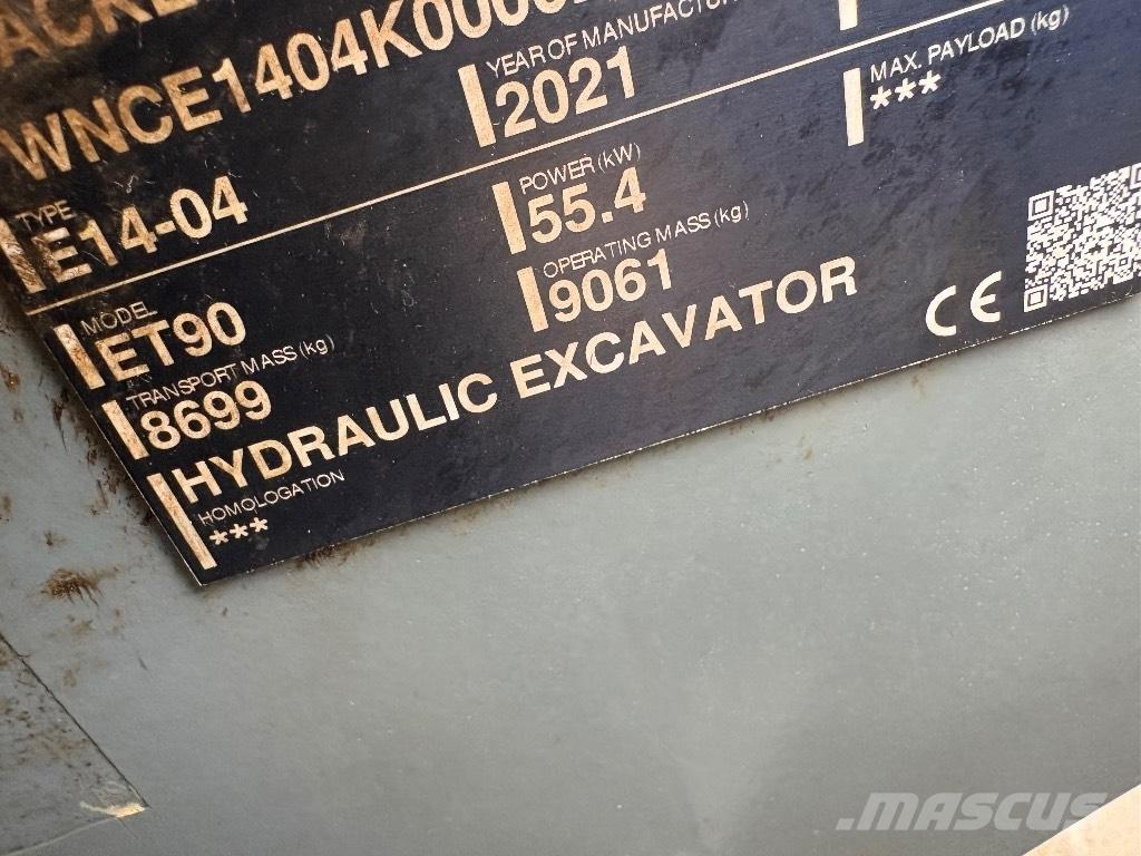 Wacker Neuson ET 90 Väikeekskavaatorid 7t-12t