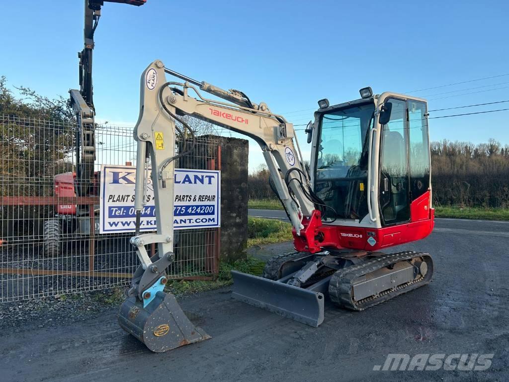 Takeuchi TB 230 Miniekskavaatorid < 7 t