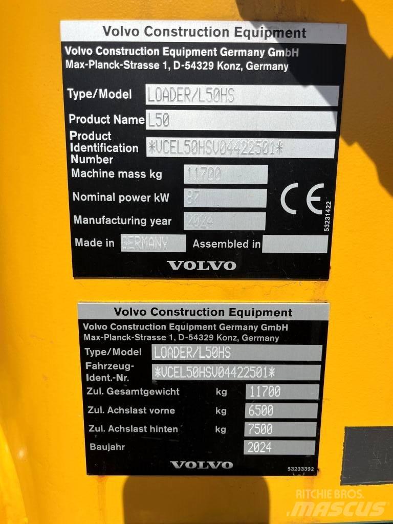 Volvo L50H Rataslaadurid