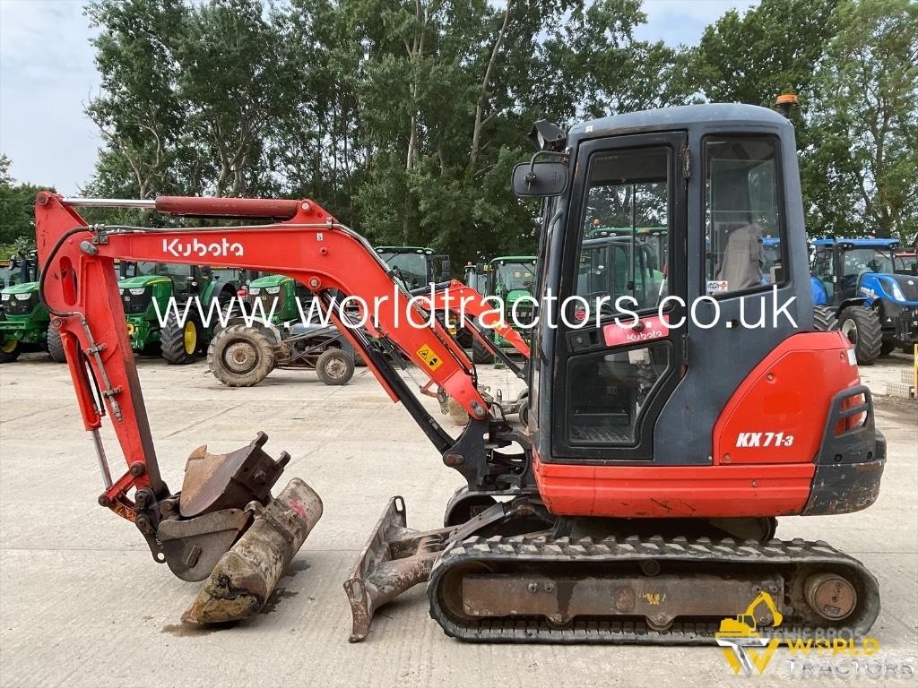 Kubota KX 71-3 Miniekskavaatorid < 7 t