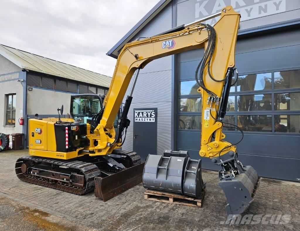 CAT 308 CR Väikeekskavaatorid 7t-12t