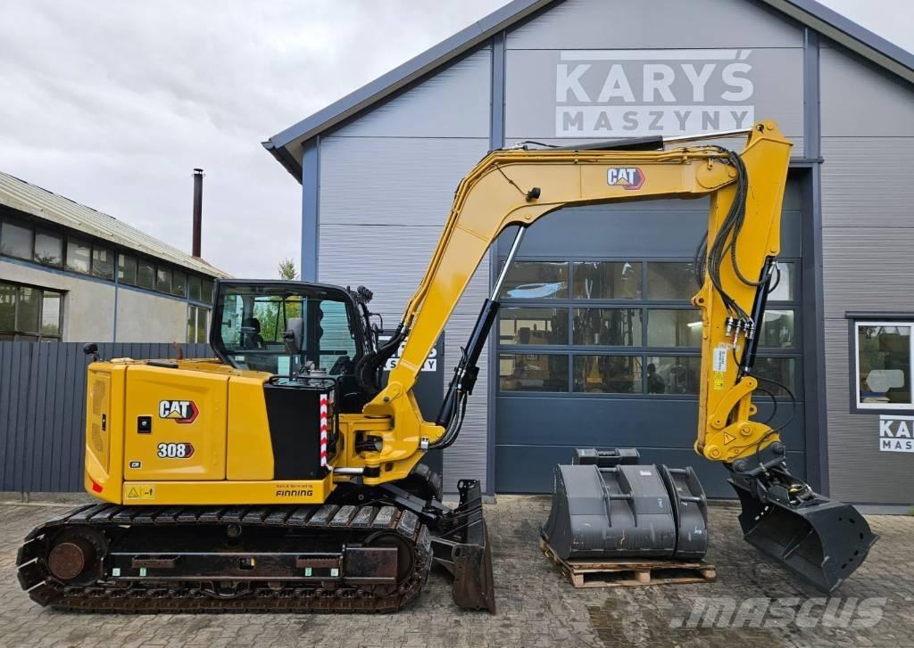 CAT 308 CR Väikeekskavaatorid 7t-12t