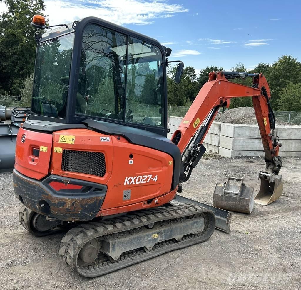 Kubota KX 027 Miniekskavaatorid < 7 t