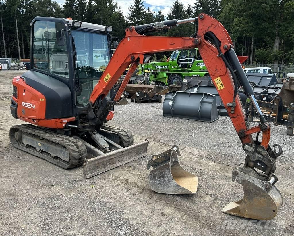 Kubota KX 027 Miniekskavaatorid < 7 t
