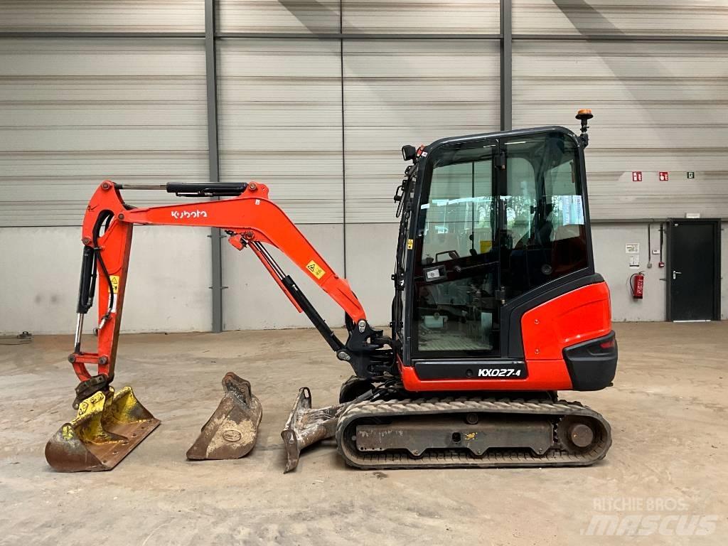 Kubota KX 027-4 Miniekskavaatorid < 7 t