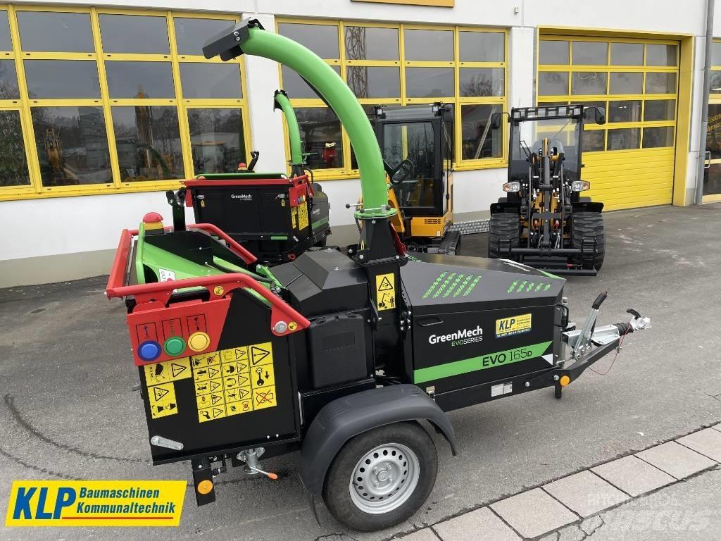 Greenmech EVO 165 D Puiduhakkurid
