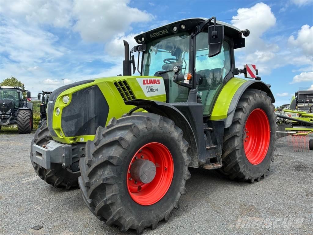 CLAAS ARION 650 Traktorid