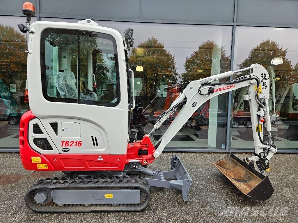 Takeuchi TB 216 Miniekskavaatorid < 7 t