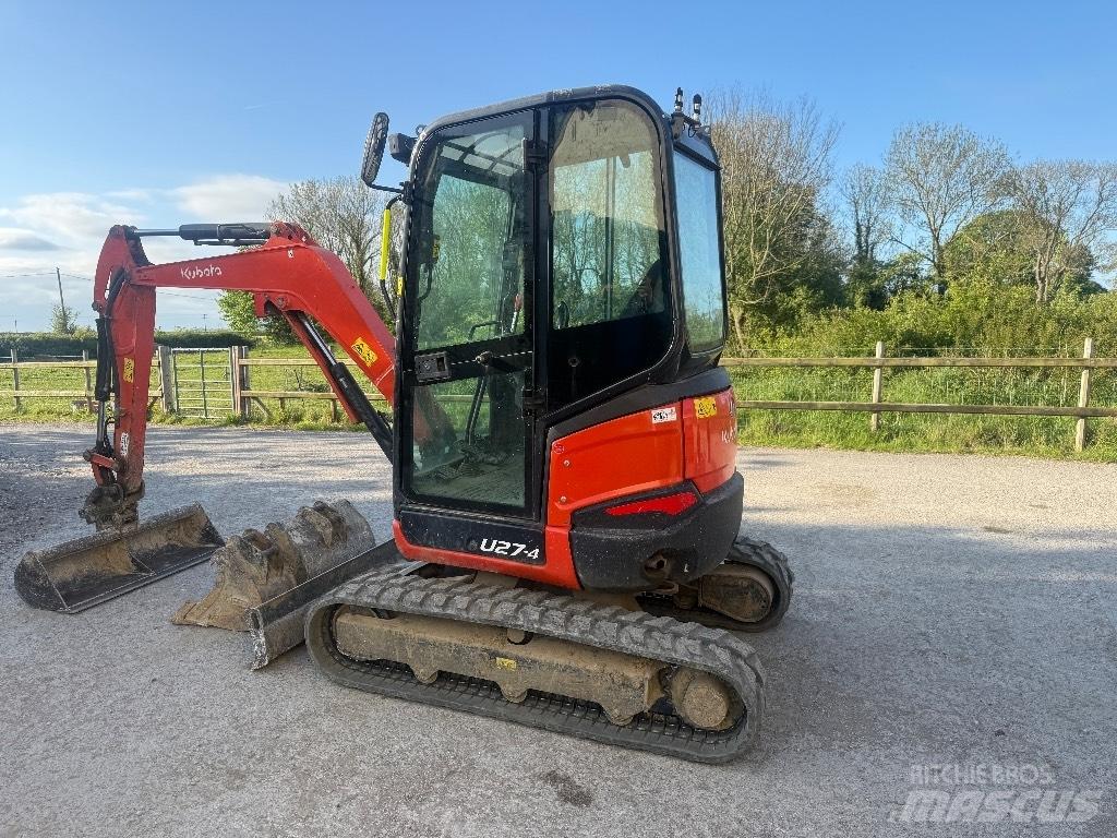 Kubota U 27-4 Miniekskavaatorid < 7 t
