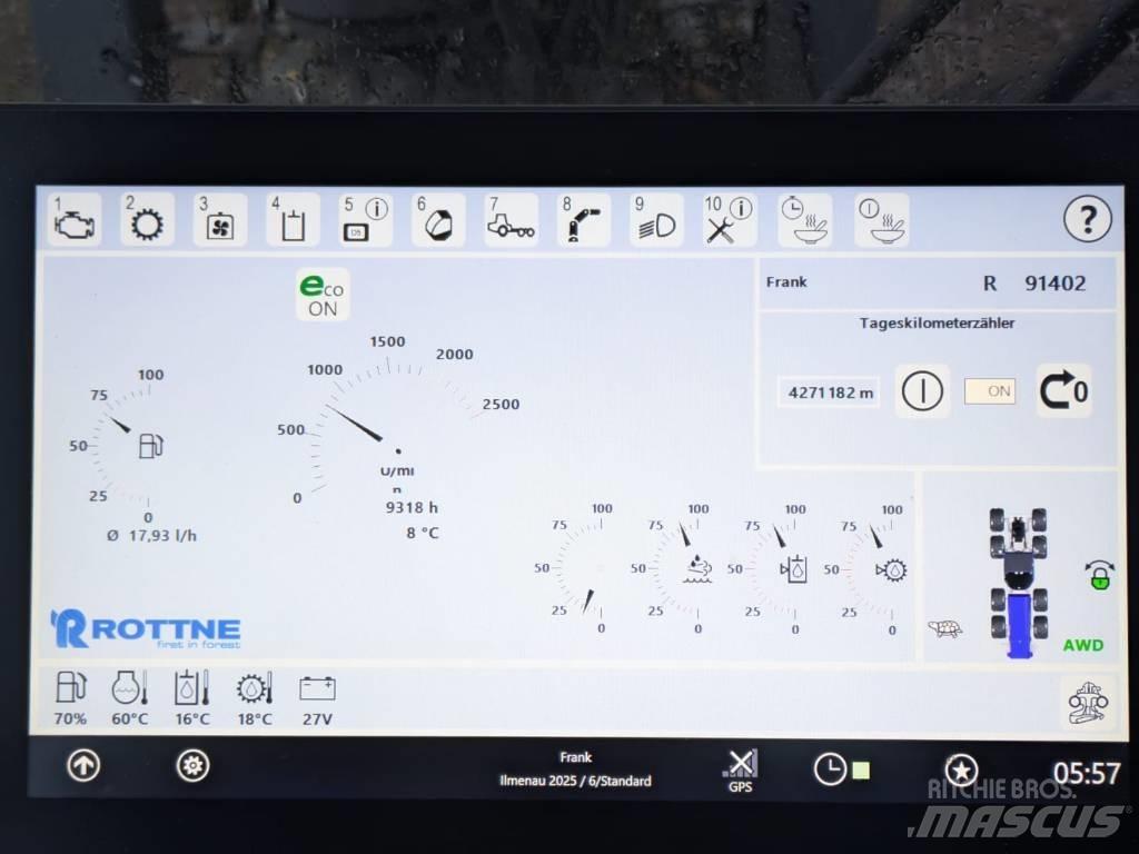 Rottne H21 SP 761 Harvesterid