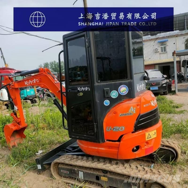 Kubota U 20 Miniekskavaatorid < 7 t
