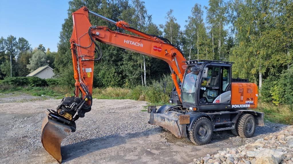 Hitachi ZX 170 W-6 Ratasekskavaatorid