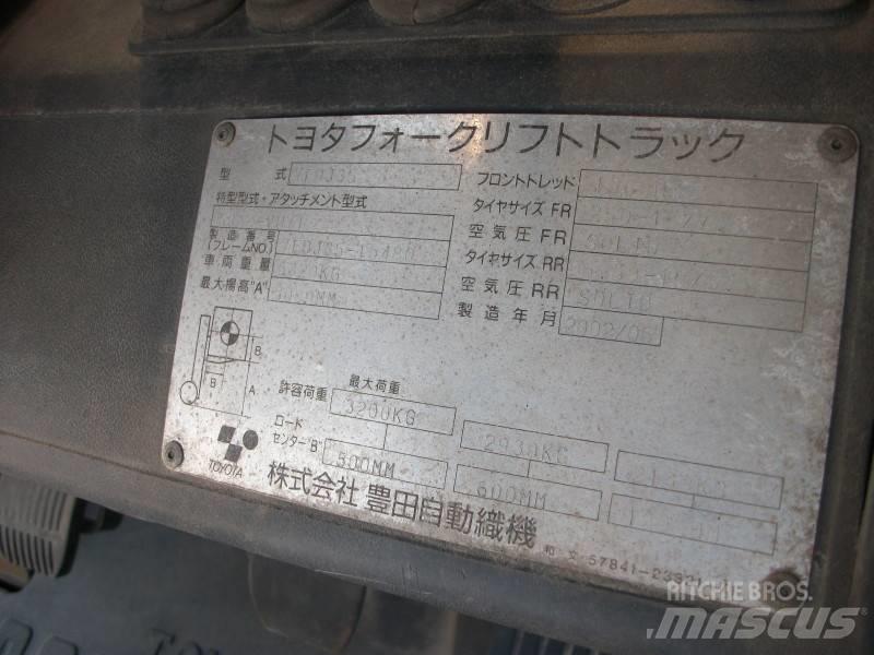 Toyota 7 FDJ 35 Diiseltõstukid