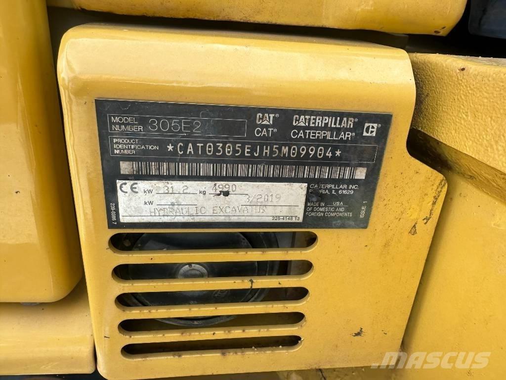 CAT 305 Miniekskavaatorid < 7 t