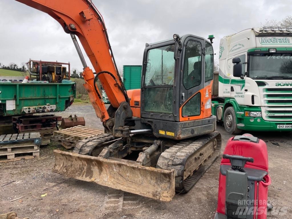 Doosan Dx85-3R Väikeekskavaatorid 7t-12t