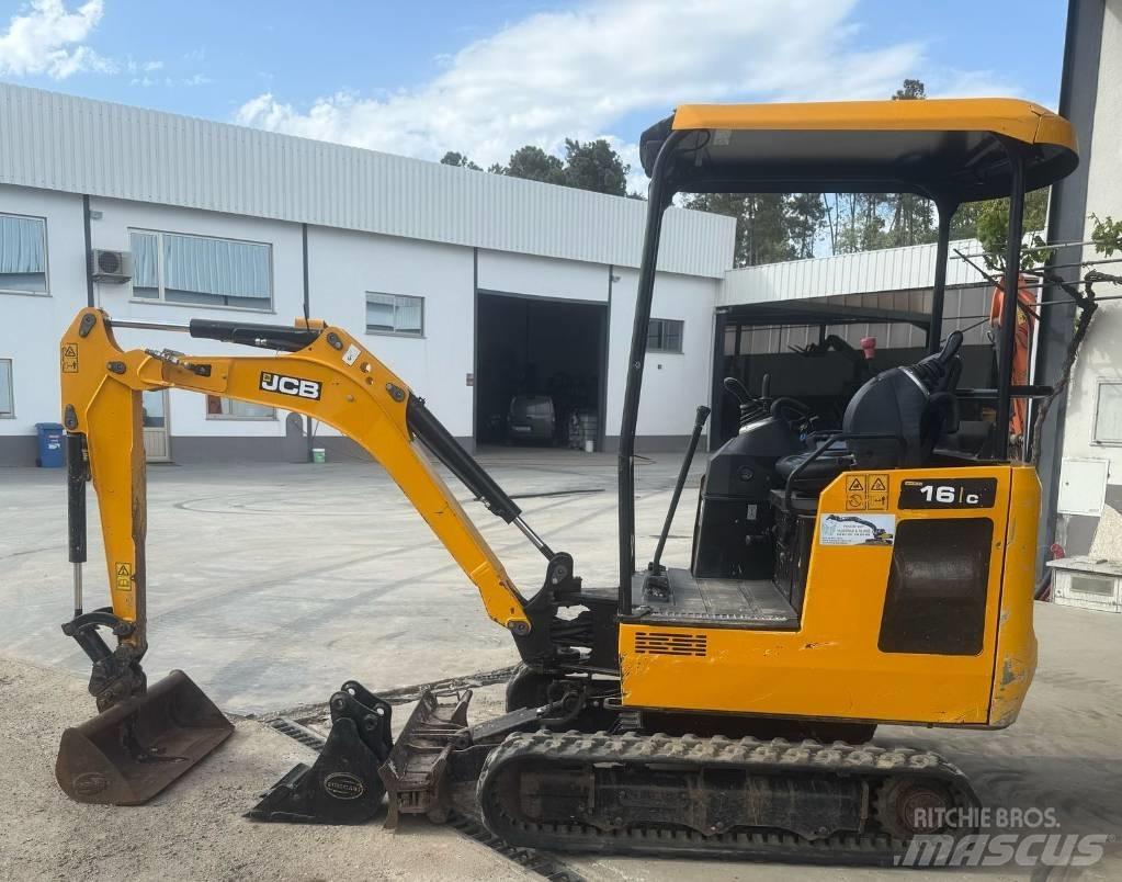 JCB 16 C-1 Miniekskavaatorid < 7 t