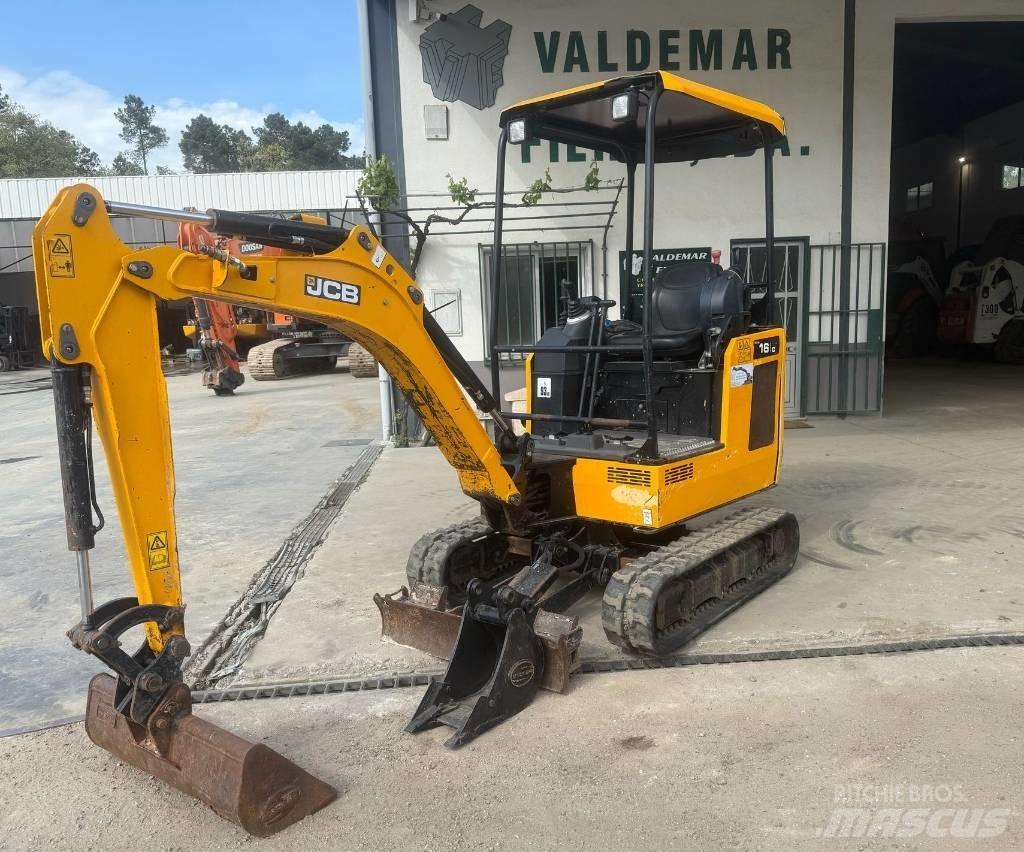JCB 16 C-1 Miniekskavaatorid < 7 t