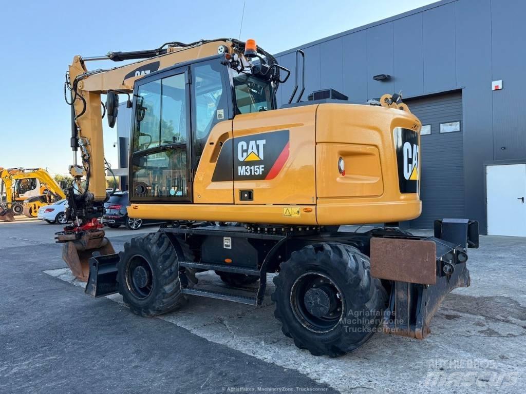CAT M315F Ratasekskavaatorid