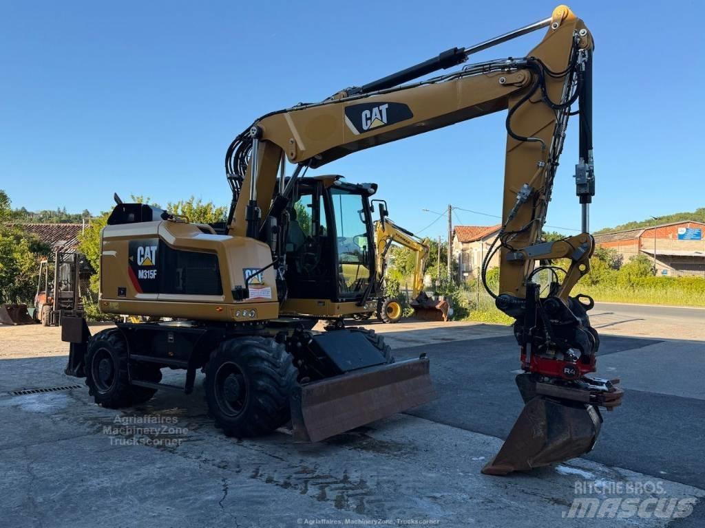 CAT M315F Ratasekskavaatorid