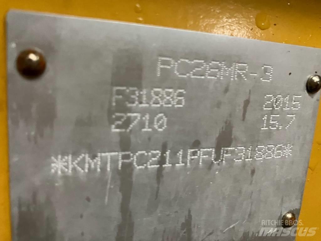 Komatsu PC 26 MR-3 Miniekskavaatorid < 7 t