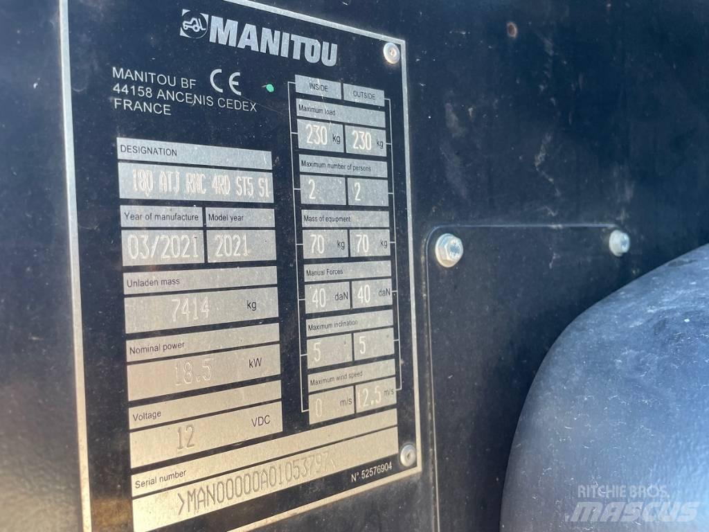 Manitou 180 ATJ Iseliikuvad poomtõstukid