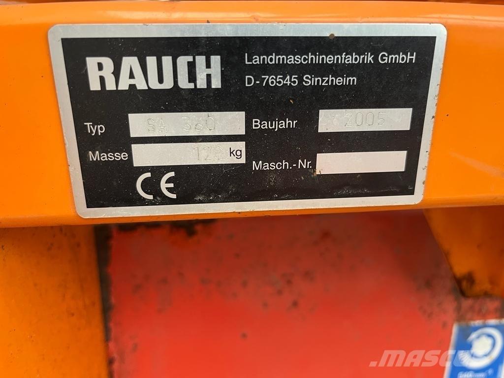 Rauch SA 360 Liivapuisturid ja soolapuisturid