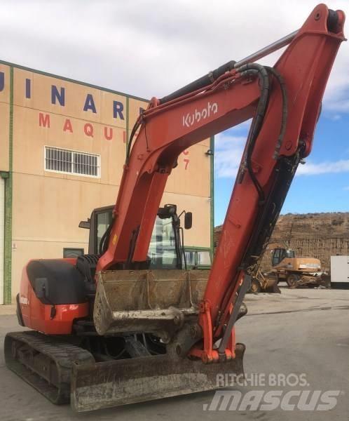 Kubota KX 080-4 Väikeekskavaatorid 7t-12t