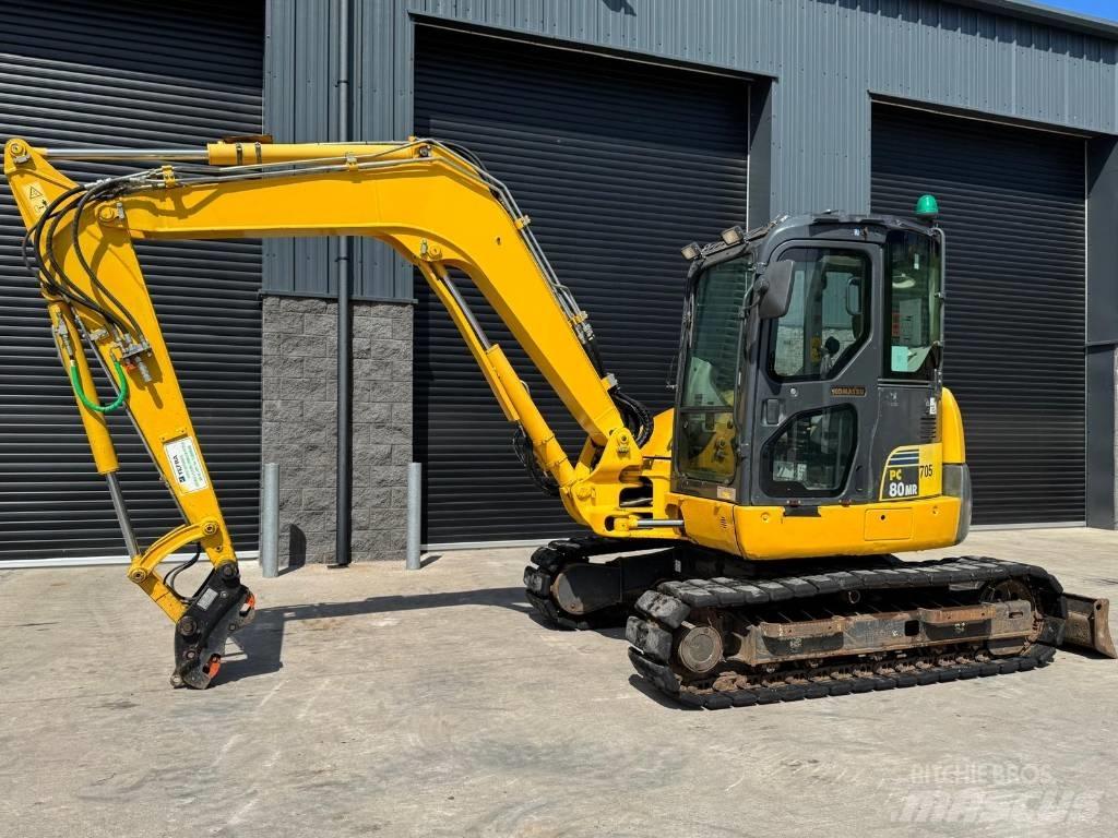 Komatsu PC 80 MR-3 Väikeekskavaatorid 7t-12t
